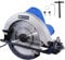 Circular Saw Electric Saws to Cut Wood, 1500W 5500RPM Mini Wood Saw, Bevel Angle(0 to 45°) Joint Cuts with 180mm Blade, Adjustable Cutting Depth, Safety Switch