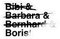 Spreadshirt Bibi Blocksberg Und Familie Schriftzug Sticker, max. 10 x 10 cm, 10 x 10 cm, Transparent glänzend