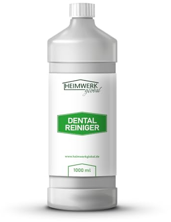Heimwerkglobal Prothesenreiniger Dentalreiniger Fresh Breath Reiniger Dentalcleaner Ultraschallreiniger Konzentrat (1 Liter)