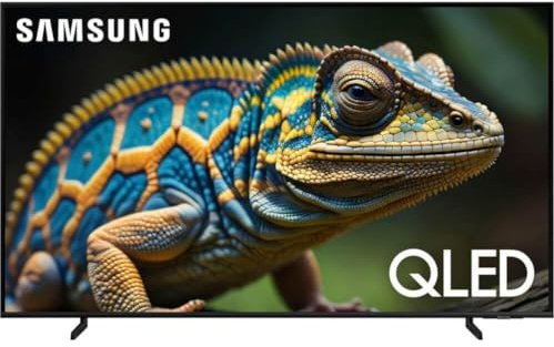 Samsung 55-Inch Class QLED 4K Q60D Series Quantum HDR Smart TV w/Object Tracking Sound Lite, Motion Xcelerator, Slim Design, Gaming Hub, Alexa Built-in (QN55Q60D, 2024 Model)