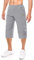 EKLENTSON Herren Dreiviertellänge Trainingshose Capri Jogginghose Sommer Quick Dry (32, Hellgrau)