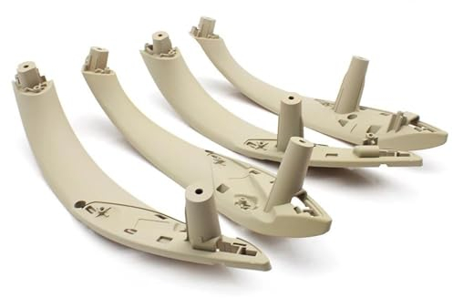 AJOHBM Für B&MW 3 4 Serie F30 F80 F31 F32 F33 F34 F35 F36 318i 320i 328i 330 Auto Innen Tür Griff Innen Panel Trim 2PCS/4PCS Auto Zubehör (Color : Oyster F30 F35), 9163541560