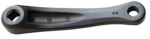 Aymzbd Kinder Fahrrad Kurbel Arm Fahrrad Linke Hand Kurbel Arm Raute Loch Radfahren Metall Linke Einzelne Kette Kurbel Arm, 152 mm