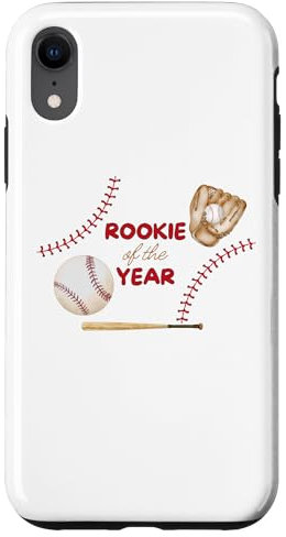 Hülle für iPhone XR Rookie des Jahres: Baseball