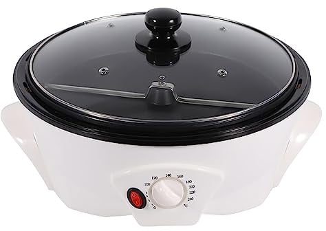 Kllkmmws Coffee Roaster Machine for Home Use, 500g Household Electric Coffee Bean Roasters Machine, 0-240℃ Non-Stick for Cafe Shop Home Use