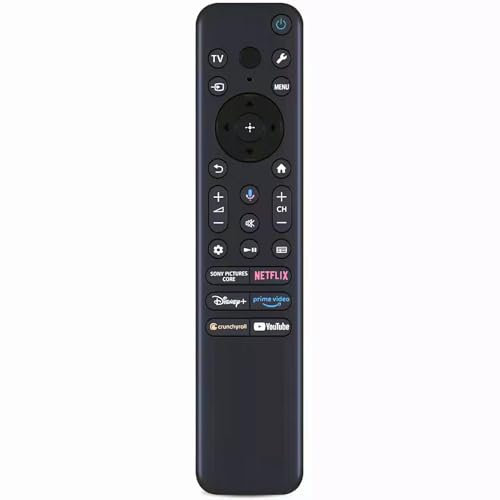 INTECHING RMF-TX920U TV Voice Remote Control for Sony Bravia 3, 7, 8, 9 OLED 4K Ultra HD, K-50S30, K-55XR70, K-55XR80, K-65XR90 Smart Google TVs