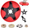 Testina per Decespugliatore, Disco Decespugliatore, Disco per Diserbo, Accessori Decespugliatore, Spazzola per decespugliatore, Decespugliatore per Erbacce, Adatta per Diserbo in Risaie, La Siepe
