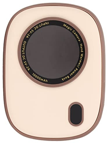 VBESTLIFE Chauffe-Mains Chauffant Double Face 10 000 MAh Rechargeable par USB pour Le Camping et la Chasse, Chauffe-Mains électrique Longue Durée pour Hommes et Femmes, à Piles pour Les Sports