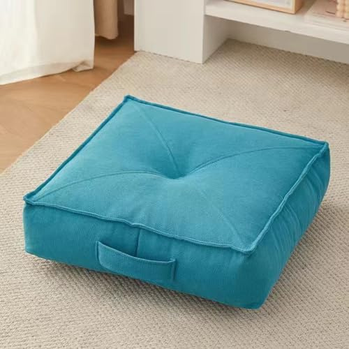 Rundes und quadratisches Sitzkissen aus 100 % Baumwolle, 15 cm, weicher Komfort für Sessel, Auto, Büro, ideal für Senioren, nach Operationen, Erholung, Rollstuhl, Unterstützung