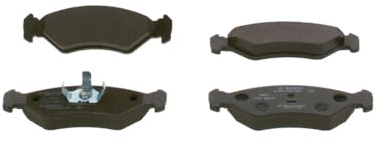 BOSCH Bremsbelagsatz, Scheibenbremse 0986492020 | Kompatibel mit: FORD FIESTA III, FIESTA IV, FIESTA Kasten/Schrägheck, FIESTA Kasten/Schrägheck