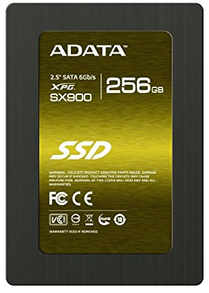 Adata XPG SX900 Disque Flash SSD Interne Portable 2,5 256 Go SATA III
