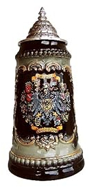 Zöller & Born Bierkrug Deutschland mit Bundesländerwappen Seidel 0,5 Liter Bierseidel ZO 1573S6011