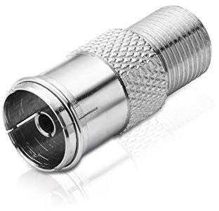 adaptare 60222 - Sat/TV-Adapter (F-Buchse auf IEC-Koax-Buchse)