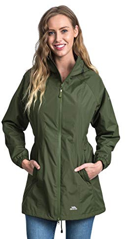 Trespass Womens/Ladies Waterproof Shell Jacket (XL) (Moss)
