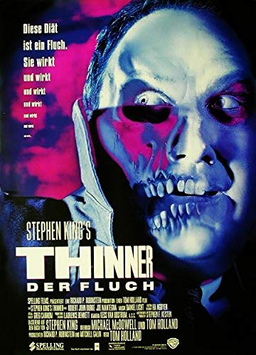 Stephen King's Thinner - Der Fluch (1997) | original Filmplakat, Poster [Din A1, 59 x 84 cm]