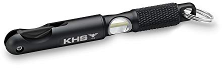 KHS Multitool KHS.MLTBLA3 schwarz mit H3 Tritiumlicht, Keramikklinge, Federsteggabel und Sechskant-Schlüssel