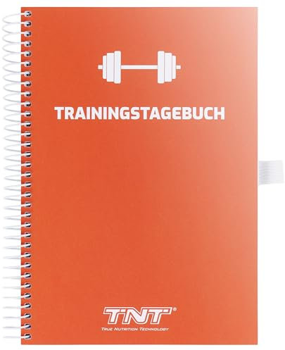 TNT Trainingstagebuch - orange (DIN A5) für Fitness, Workout, Krafttraining, Gym • Workout Planer • Fitness Notizbuch (132 Seiten)