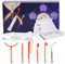 High Frequency Facial Machine 7 Pcs Portable Handheld Electrode Wand Glass Tube Skin Therapy Machine with 7 Neon Gas Wands - Acne Treatment - Skin Tightening - Wrinkle Reducing.
