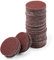 LEONTOOL 2 Inch Hook and Loop Sanding Discs 40 Grit 100Pcs Sandpaper Discs for Random Orbital Sander Pads Grinding Polishing Metal Wood Rubber Leather Plastic Stone Glass