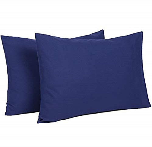 Kinder Kopfkissenbezug 40x60 cm - 100% Baumwoll, Baby Kissenbezug, 2er Set Kleinkind Kissenbezüge Superweicher Premium Jersey Kissenhülle Resistent und Hypoallergen