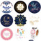400 Stück Eid Mubarak Aufkleber Ramadan Sticker Runde Geschenktüten Etiketten Selbstklebende Umschläge Siegelaufkleber Dekoration für Muslim Islam Party Geschenkbox DIY(1,18 Zoll)