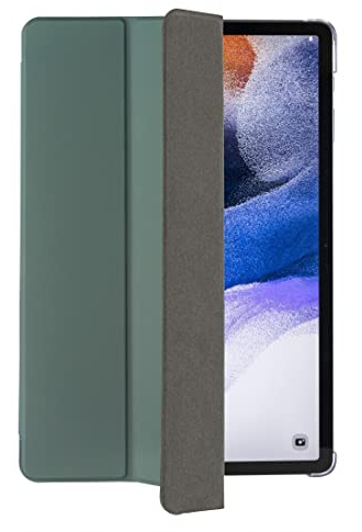 Hama Tablet Hülle „Fold Clear“ für Samsung Galaxy Tab S7/S8 11 (Schutzhülle mit Tablet-Stand zum Klappen, Tablet Tasche für Auto-Schlaf/Wach, Samsung Tablet Hülle mit S-Pen Stifthalterung) grün