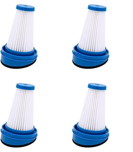 WCHBHD Lot de 4 filtres plissés de Rechange pour Rowenta X-pert 360 RH69 RH6921WO