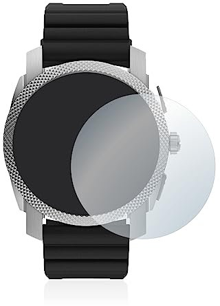 BROTECT Protector Pantalla Cristal para Fossil Gen 6 Hybrid Machine (45mm) Protector Vidrio - [Dureza 9H, Anti-Arañazos]