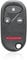 MACHSWON Replacement Smart Proximity Keyless Entry Remote Key Fob for Honda CR-V 2002-2004 4 Buttons Black 313.8MHz OUCG8D-344H-A