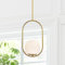 Mid Century Modern Globe Pendelleuchte Goldene Pendelleuchte Kugelglas Lampenschirm Beleuchtung für Kücheninsel(keine Glühbirnen)