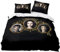 Agmdno Vampiariesre Bettwäsche-Set,Bettbezug 135x200 cm+Kissenbezug 80x80cm,Jugendliche Mädchen Kinderbettwäsche Twilight Saga,vsco Deko (A,135x200/50x75x1)