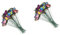 Kisangel 100 Teiliges Set Künstlicher 3D Kolben