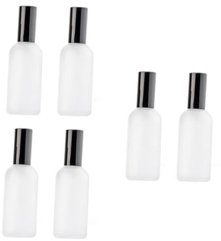 FRCOLOR 6 botellas de espray de limpieza, botella de spray de , botella de spray para el cabello, botellas pequeñas de cristal, pulverizador , botella de cristal esmerilado, botella de
