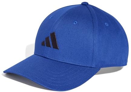 adidas Unisex Baseball Cap Cotton New Logo, Team royal Blue/Black, M