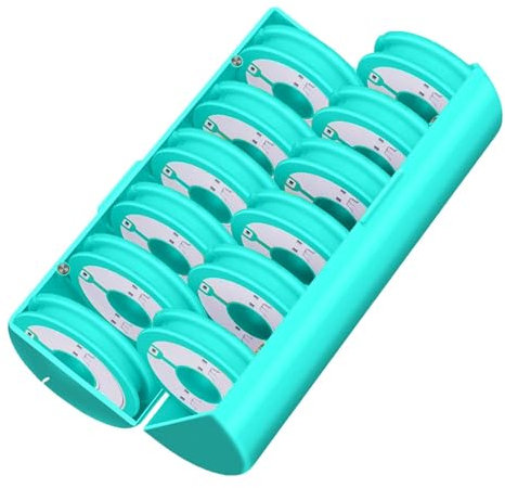 Angelrollenbox, Angelrollenbox, sicherer Organizer für Angelrollen, tragbar, Organizer für Angelrollen, Aufbewahrung von Angelrollen