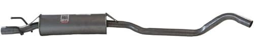 Autoteile Gocht Mittelschalldämpfer Kompatibel mit Opel Corsa B S93 1993-2000