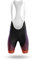 Ciclismo Salopette Corta Pantaloncini da ciclismo Pantaloncini da ciclismo da uomo imbottiti da strada for mountain bike 19D Pantaloncini con bretelle da ciclismo a compressione traspirante(Shorts-4,3