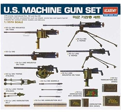 Academy MACHINE GUN SET 1:35
