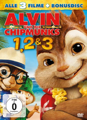 Alvin und die Chipmunks - Teil 1-3 [4 DVDs]