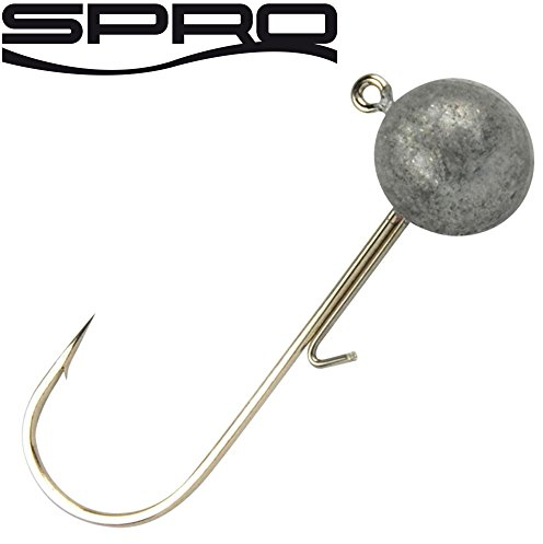 Spro Round Jighead Jig 22 - Jighaken, Größe/Gewicht/Packungsinhalt:Gr. 5/0 / 14g / 4 Stück
