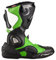 Stivali da moto di alta qualità XLS Racing Boots Touring Stivali in pelle nero verde (47)