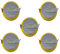 Eunicell 5 batterie RF CMOS BIOS BR / CR2032-HF con linguetta di saldatura da 3 V per PC usa e getta v