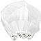 Pssopp Schleier für Hunde Hund Braut Blume Kopfschmuck Hundehaarspangen Hund Haustier Katze Brautkleid Hochzeit Haar Zubehör für kleine Hunde Katzen(L)