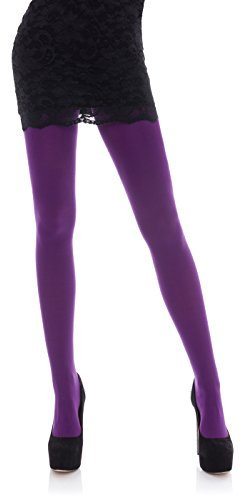Romartex Collants Opachi da donna, 60 deniers, 23 couleurs, taglie SL, M, violet