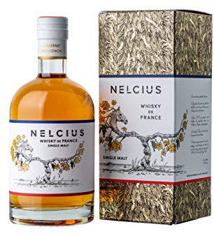 NELCIUS CABERNET SAUVIGNON - Whisky de France - Single Malt - 1 Bouteille - 700 ml
