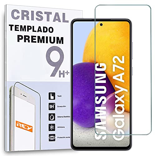 REY Protector de Pantalla para Samsung Galaxy A72 - Galaxy Note 20 Ultra 5G, Cristal Vidrio Templado Premium
