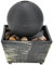 Desktop-Brunnen, 3V USB Indoor-Entspannungs-Tisch-Ball-Brunnen mit LED-Licht und Dekorationssteinen Tisch-Brunnen für Home-Office-Dekor