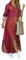 EFOFEI Femmes Mousseline De Soie Imprimé Chemise Robe Longue Manches Longues Robe À Carreaux Robe Chemise Ample Robe Longue avec Impression Décontractée Gagner Rouge XL