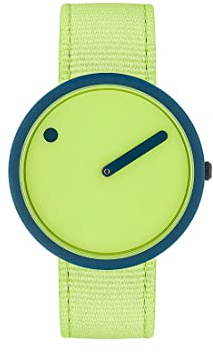Picto Unisex-Uhren Analog Quarz One Size Hellgrün 32020961