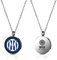 Inter Unisex - Adult Collana, Acciaio, Taglia Unica